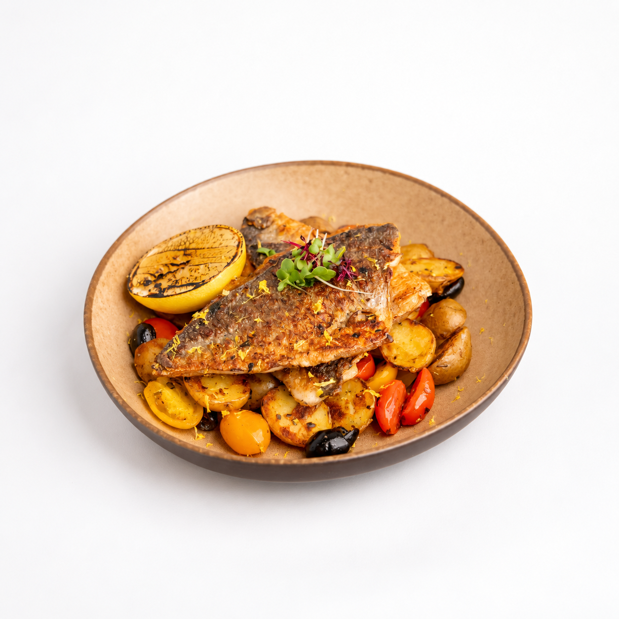 Roasted Seabream