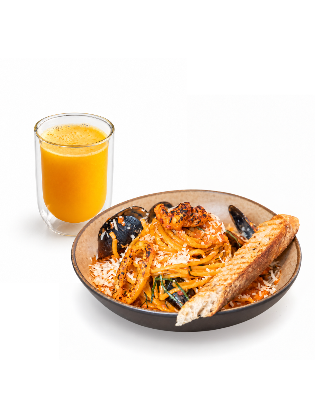 Seafood linguini Combo