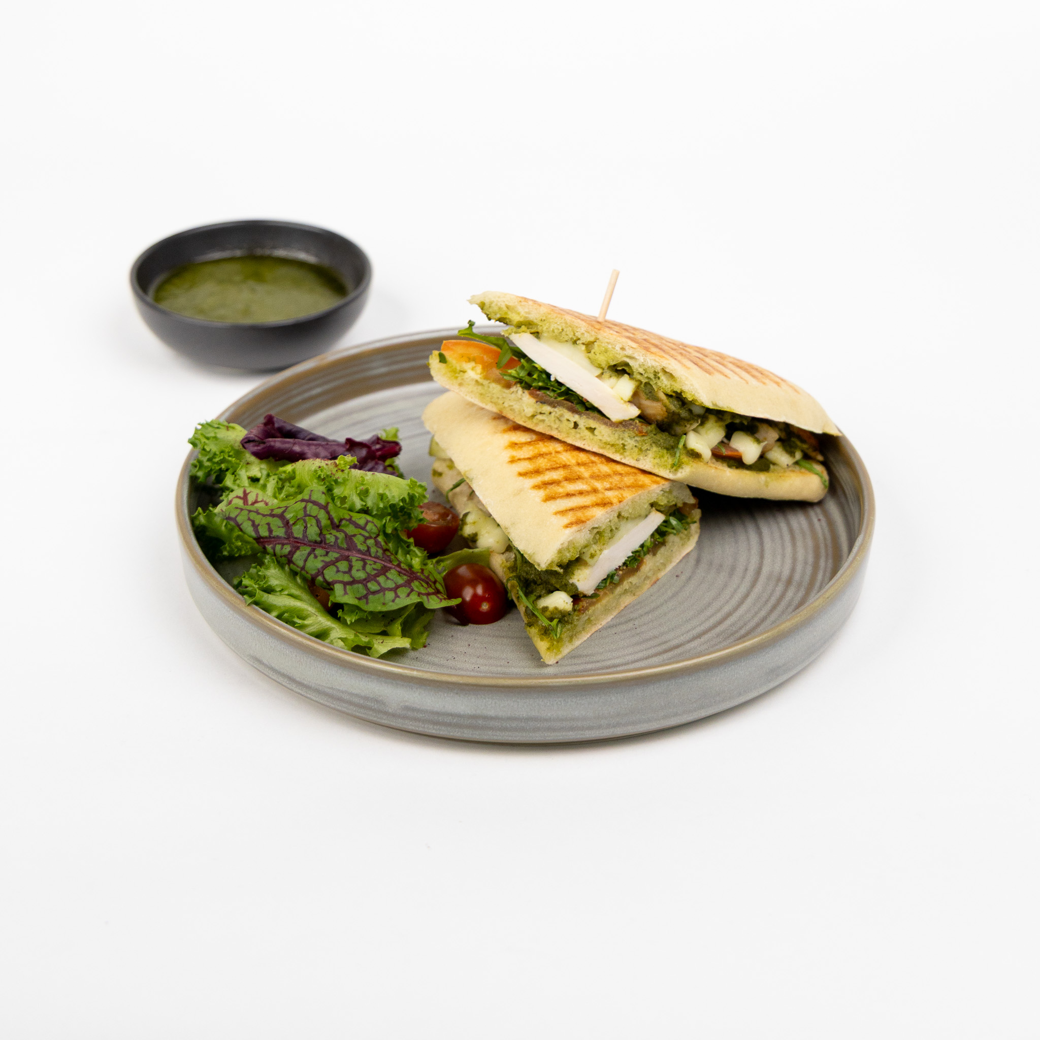 Chicken Pesto Cheese Sandwich